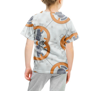 Youth Cotton Blend T-Shirt - Little Round Droid