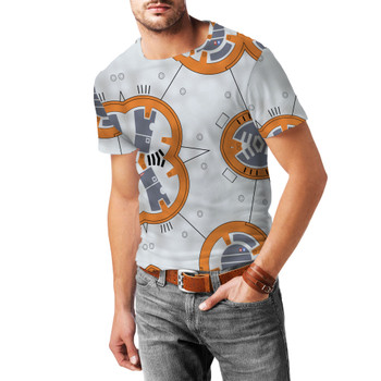 Men's Cotton Blend T-Shirt - Little Round Droid