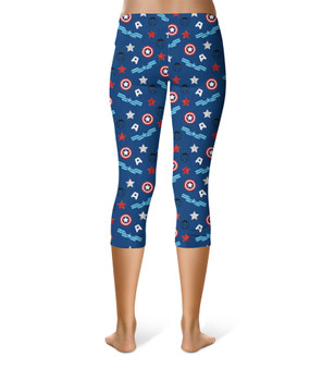 Sport Capri Leggings - American Superhero