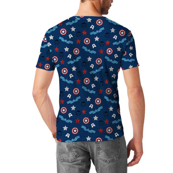 Men's Sport Mesh T-Shirt - American Superhero