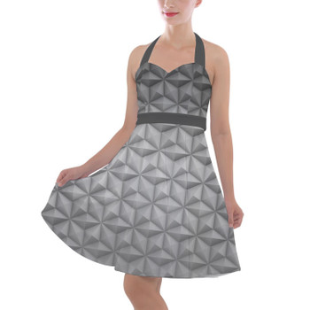 Halter Vintage Style Dress - EPCOT Icon