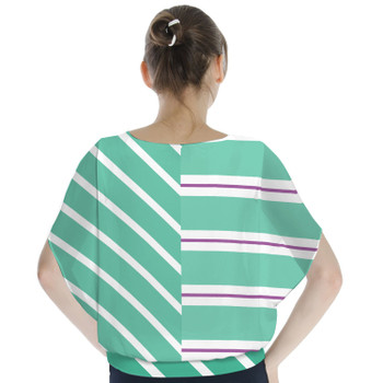 Batwing Chiffon Top - Vanellope von Schweetz Inspired