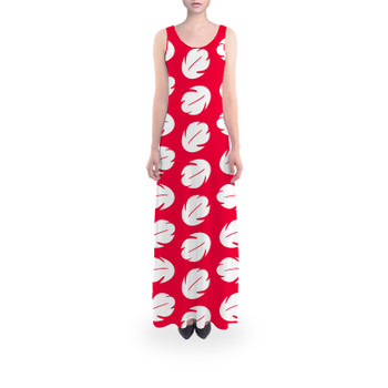 Flared Maxi Dress - Lilo Hawaiian Dress