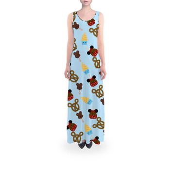 Flared Maxi Dress - Snack Goals Disney Parks Inspired