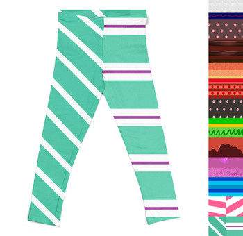 Girls' Leggings - Sugar Rush Racers Wreck It Ralph Inspired