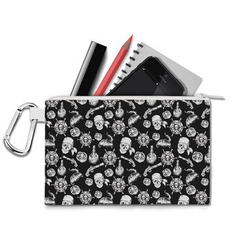 Canvas Zip Pouch - A Pirate Life