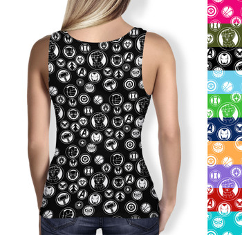 Women's Tank Top - Infinity War Superhero Inspired