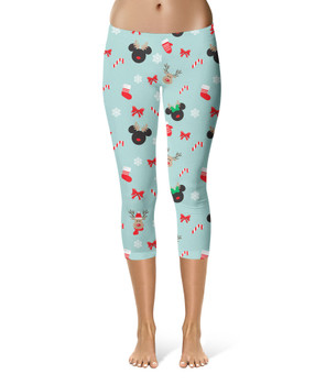 Sport Leggings - Valentine Mickey & Minnie - Rainbow Rules