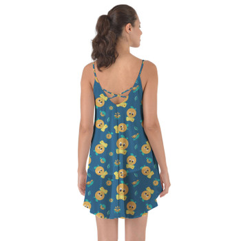 Beach Cover Up Dress - Orange Bird Disney Parks Inspired