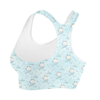 Sports Bra - Glass Slipper Cinderella Inspired