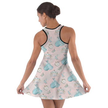 Cotton Racerback Dress - Almost Midnight Cinderella Inspired