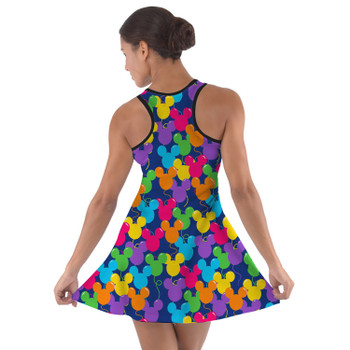 Cotton Racerback Dress - Mickey Ears Balloons Disney Inspired