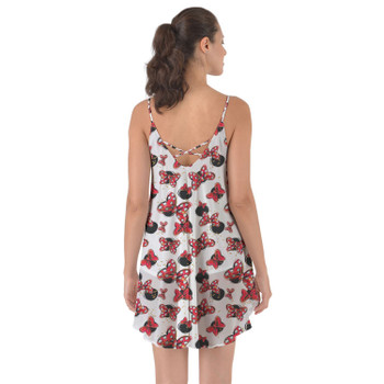 Beach Cover Up Dress - Minnie Bows and Mouse Ears
