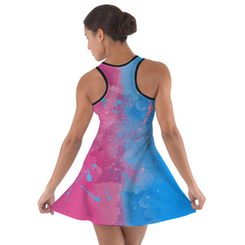 Cotton Racerback Dress - Pink or Blue Sleeping Beauty Inspired