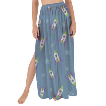 Maxi Sarong Skirt - Buzz Lightyear Space Ships