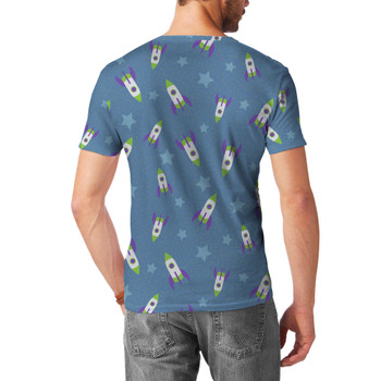 Men's Sport Mesh T-Shirt - Buzz Lightyear Space Ships