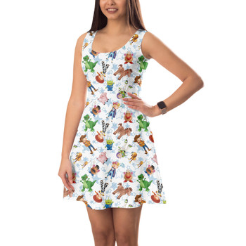 Sleeveless Flared Dress - Toy Story Friends