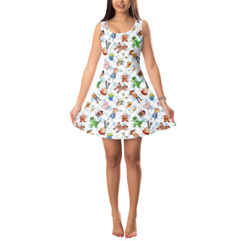 Sleeveless Flared Dress - Toy Story Friends