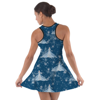 Cotton Racerback Dress - Elsa Crystals