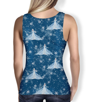 Women's Tank Top - Elsa Crystals