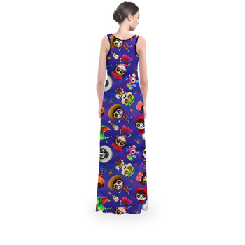 Flared Maxi Dress - Poco Loco Coco Inspired