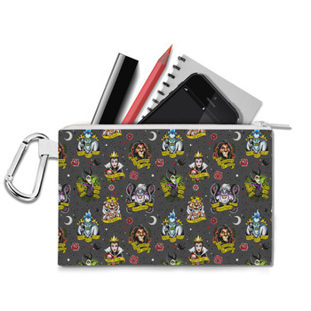 Canvas Zip Pouch - Villain Tattoos