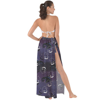 Maxi Sarong Skirt - Oogie Boogie Halloween Inspired