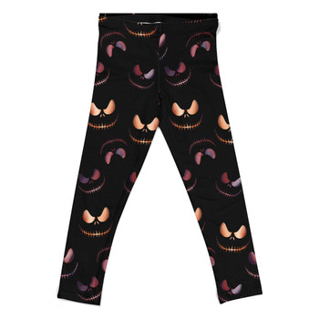 Girls' Leggings - Pumpkin King Halloween Inspired