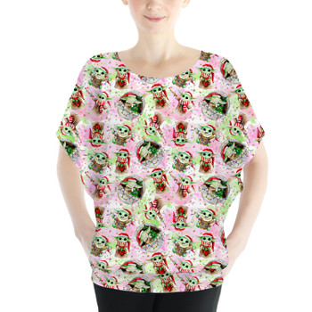 Batwing Chiffon Top - The Asset Does Christmas