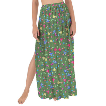 Maxi Sarong Skirt - Mouse Ears Christmas Lights