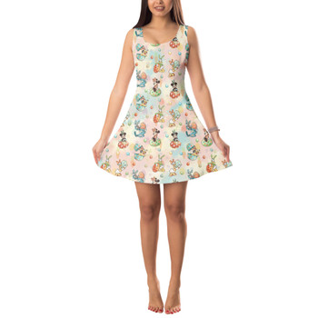 Sleeveless Flared Dress - Mickey's Easter Celebration