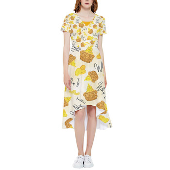 High Low Midi Dress - Dole Whip It!