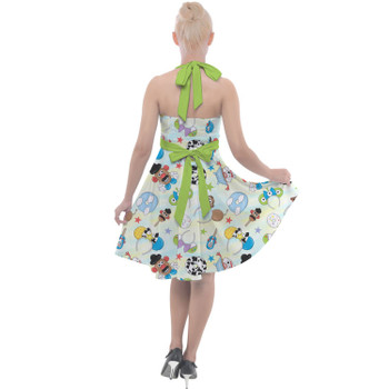 Halter Vintage Style Dress - Toy Story Style