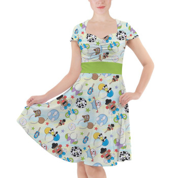Sweetheart Midi Dress - Toy Story Style