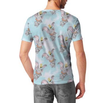 Men's Sport Mesh T-Shirt - Sketch of Dumbo