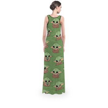 Flared Maxi Dress - The Child Catching Frogs