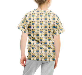 Youth Cotton Blend T-Shirt - Minions Bananas