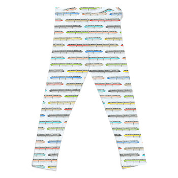 Girls' Leggings - Disney Monorail Rainbow