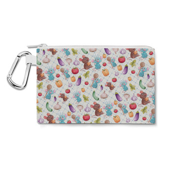 Canvas Zip Pouch - Ratatouille Veggies