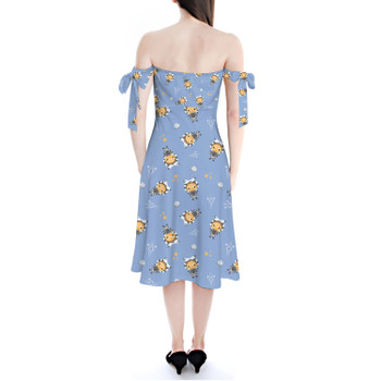 Strapless Bardot Midi Dress - Ahsoka Tano