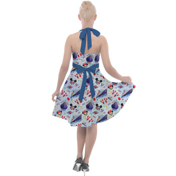 Halter Vintage Style Dress - Cruise Disney Style