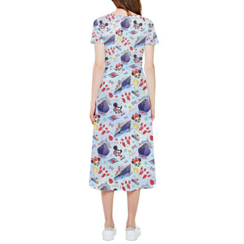 High Low Midi Dress - Cruise Disney Style