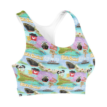 Sports Bra - Castaway Cay