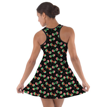 Cotton Racerback Dress - Christmas Minnie Ears