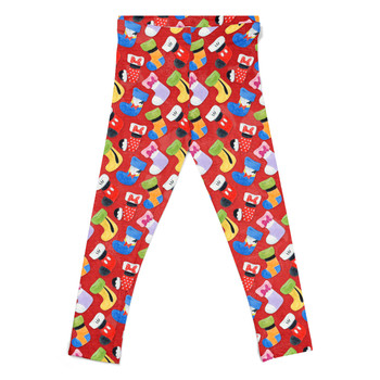 Girls' Leggings - Mickey & Friends Christmas Stockings