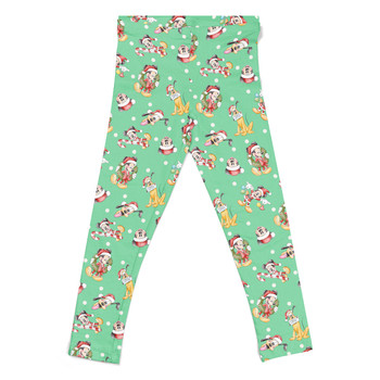 Girls' Leggings - Merry Mickey Christmas