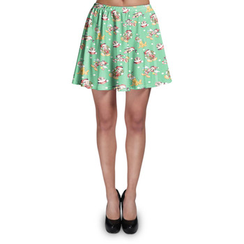 Skater Skirt - Merry Mickey Christmas