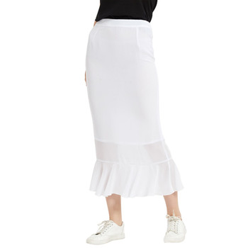 Chiffon Maxi Fishtail Skirt