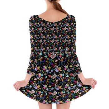 Longsleeve Skater Dress - A Disney Happy Birthday