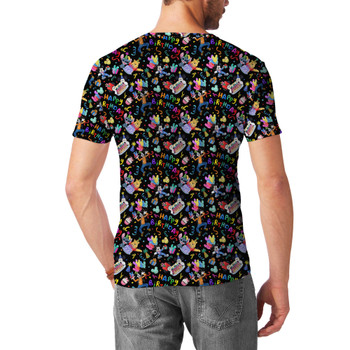 Men's Cotton Blend T-Shirt - A Disney Happy Birthday